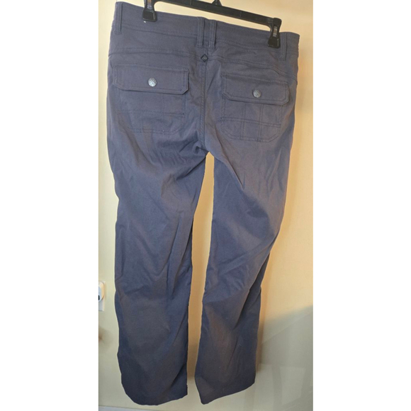 Women's Prana Gray Straight Leg Pants Size 8 - Picture 8 of 13